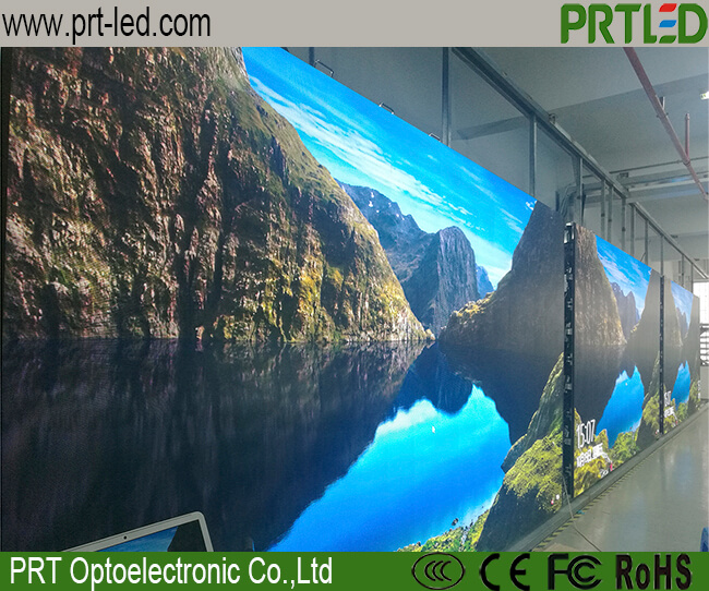 Full Color Indoor LED Video Wall with Die-Casting Aluminum Panel 480 X 480 Mm (P1.8, P2, P2.5)