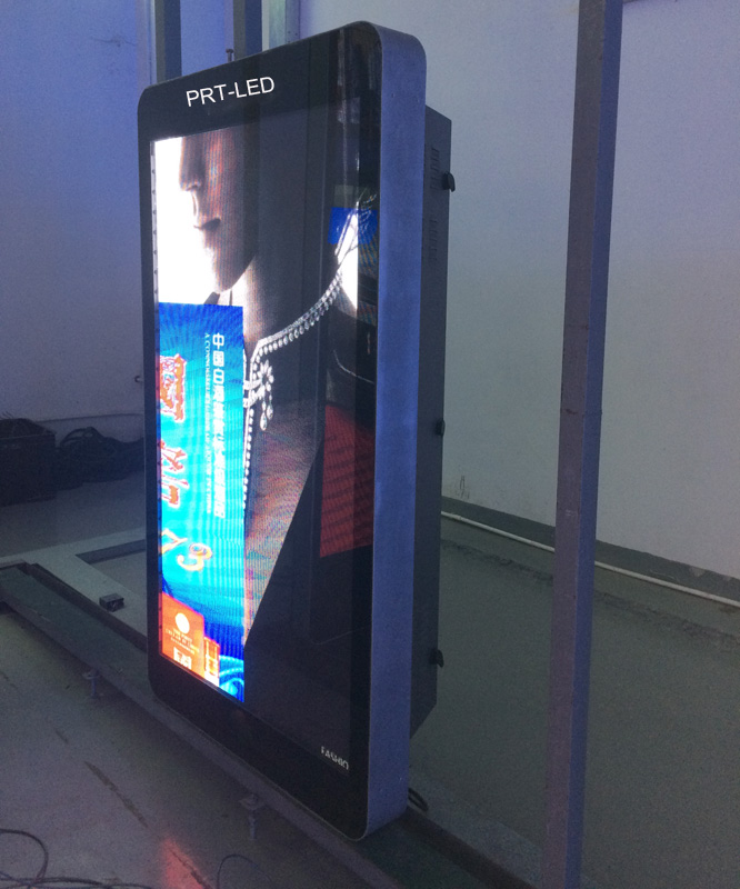 P5 Full Color Advertising Programmable LED Sign for Outdoor Pole