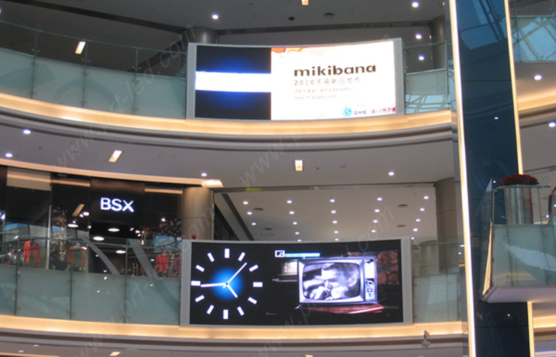 Full Color P6 Indoor LED Display Clock for Shopping Mall