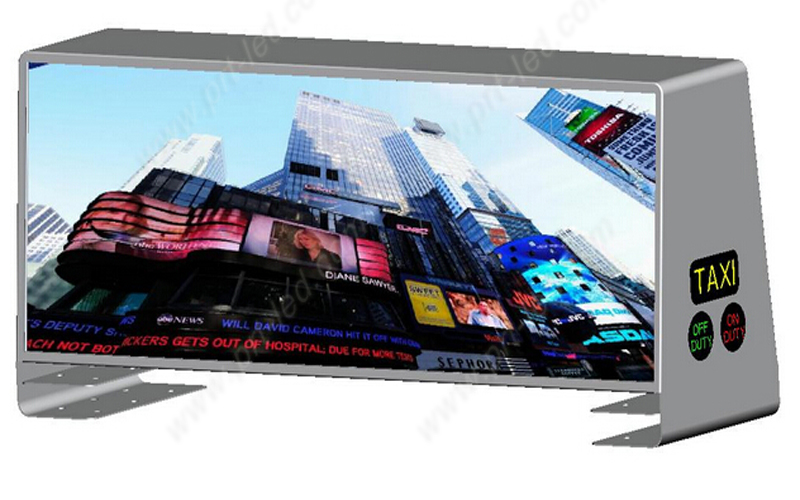 P6 LED Display Board for Taxi Top with Full Color