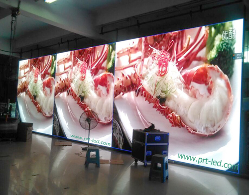 P4.81, P5.95, P6.25 Rental Video Wall Full Color Advertising LED Display for Indoor or Outdoor (500*500mm/500*1000mm board)