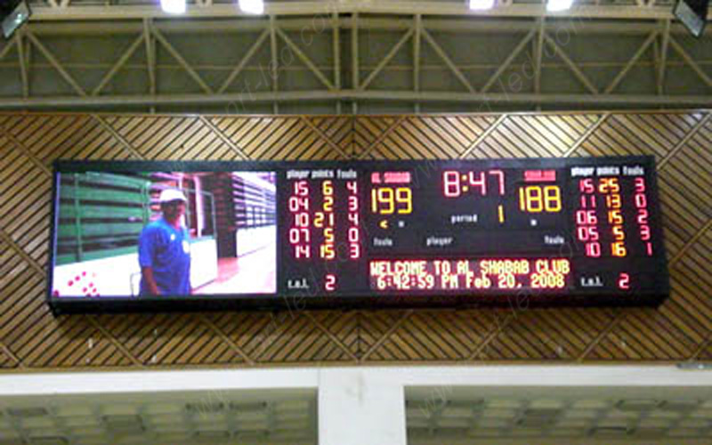 Full Color P6 Indoor Stadium LED Display for Advertising/Scoreboard