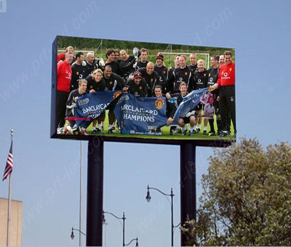 High Brightness P8 Outdoor LED Video Screen with 1/4 Scan Modules