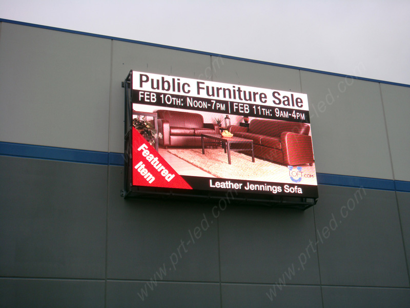 Cheap Cost P10 Outdoor LED Video Display with High Brightness