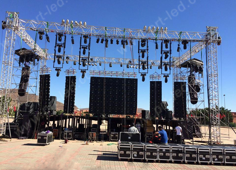 P6.25 Outdoor Full Color LED Display for Stage/Event Background