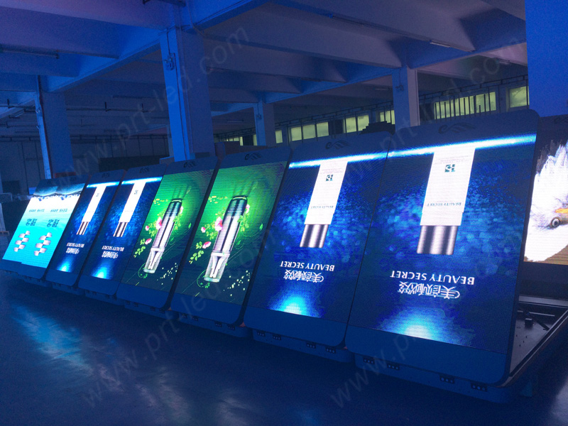 High Brightness P5 Full Color Video Vertical LED Sign Board (640*960mm)