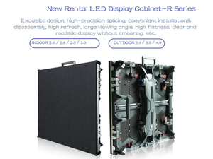 Front/Rear Service Led Display Screen with Board 500 X 500 Mm with (P3.47, P3.91, P4.81)